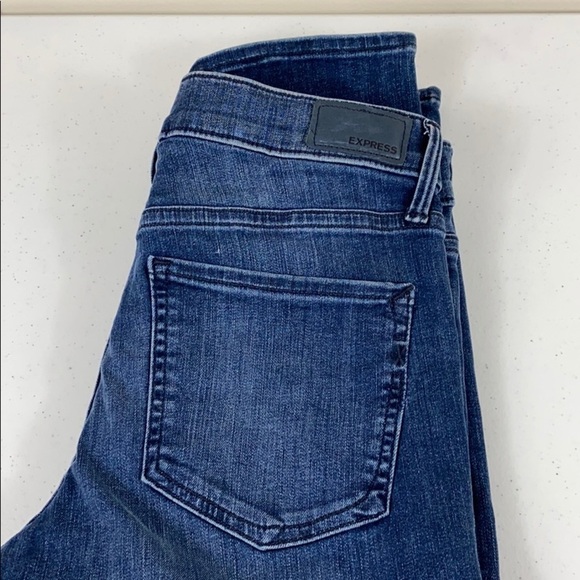 Express Mid Rise Denim Perfect Skinny Jean - Picture 7 of 7